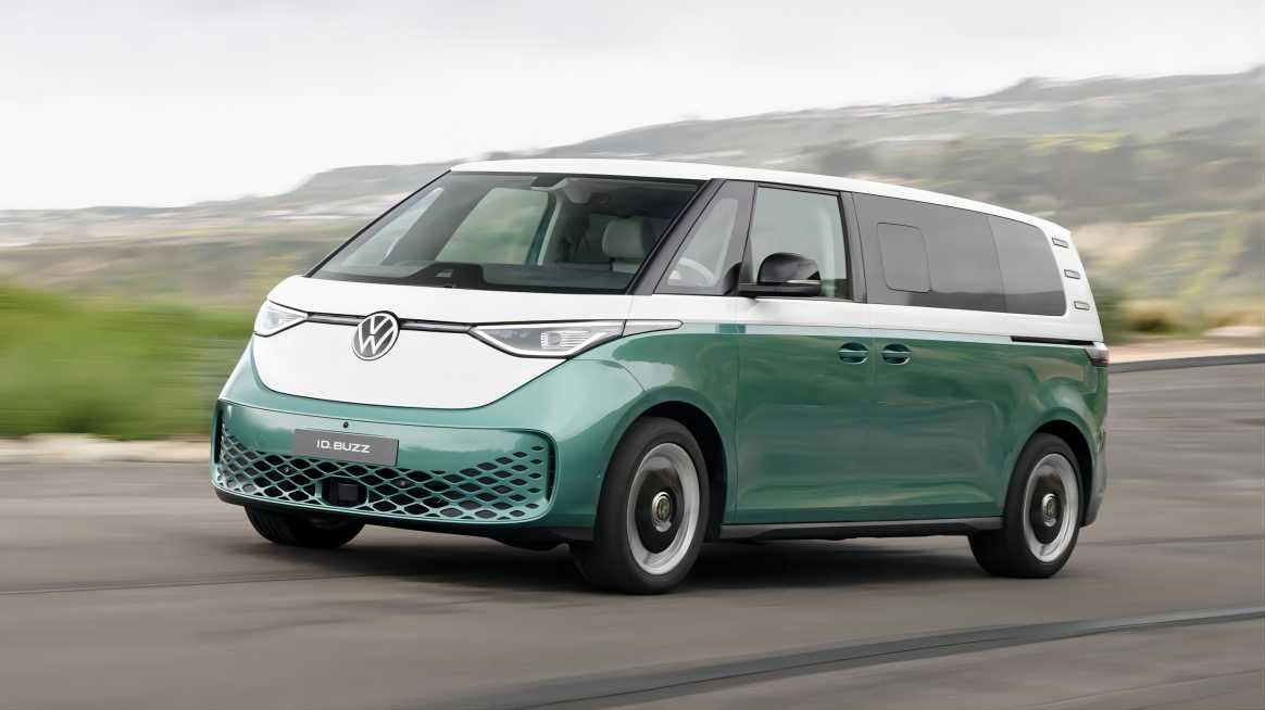 Volkswagen unveils the 2025 Volkswagen ID Buzz Electric Van Lineup in the United States